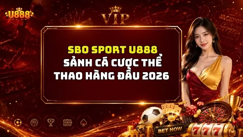SBO Sport U888 - Sảnh Cá Cược Thể Thao Hàng Đầu 2026